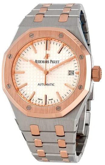 Audemars piguet This is an Audemars Piguet Royal Oak Selfwinding 37mm in two-tone stainless steel and 18-karat pink gold-35