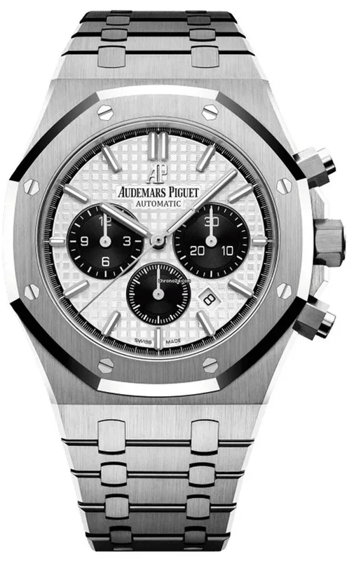 Audemars piguet silver-toned Audemars Piguet Royal Oak Chronograph watch-49