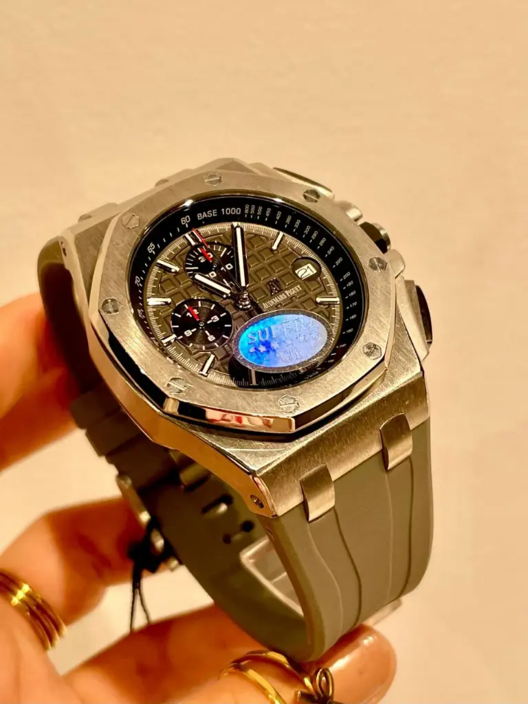 Audemars piguet Audemars Piguet Royal Oak Offshore Chronograph featuring a signature -71