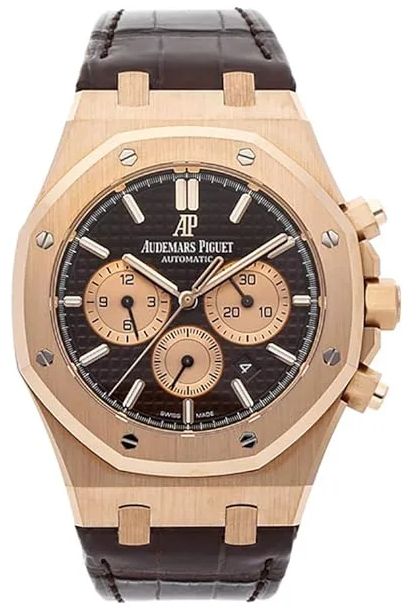 Audemars Piguet Royal Brown Rose Gold Men's Watch -81