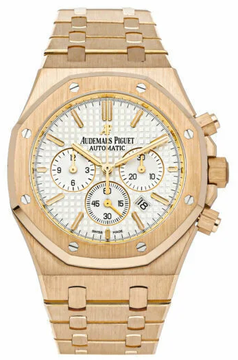 Audemars piguet Audemars Piguet Royal Oak Chronograph watch in 18k pink gold -111