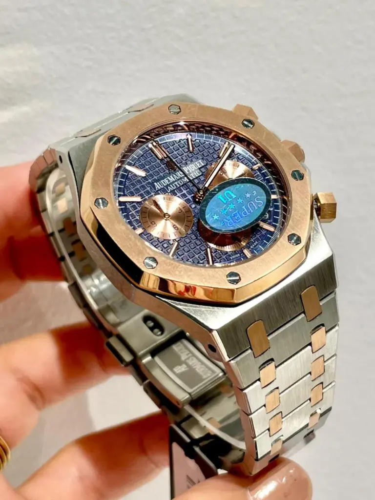 Audemars piguet two-tone Audemars Piguet Royal Oak Chronograph watch-122