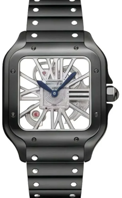 Cartier Santos Skeleton -12