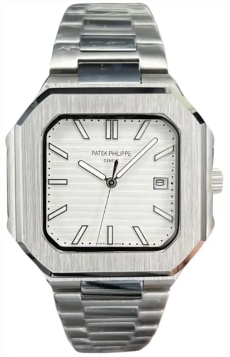 Patek Philippe Cubitus 45mm stainless steel watch featuring-34