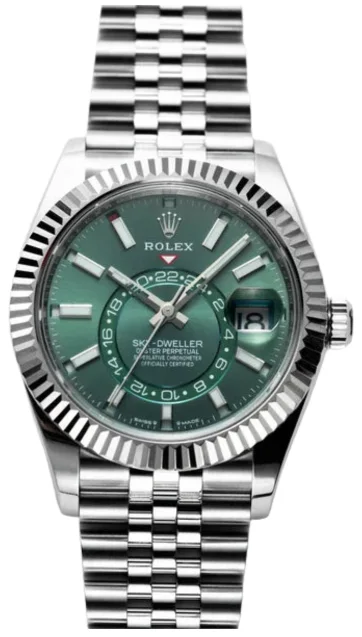 Rolex Sky-Dweller watch and Jubilee bracelet-34