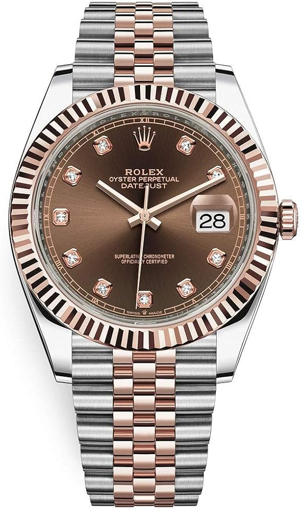 Rolex Datejust wristwatch with a two-tone-6