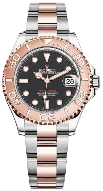  Rolex Yacht-Master in Everose Rolesor, featuring-46