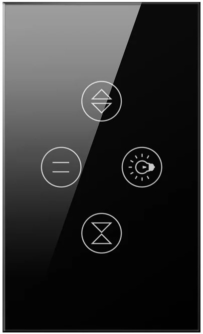 CURTAIN LAMP Flat (Black & White) (Wifi)