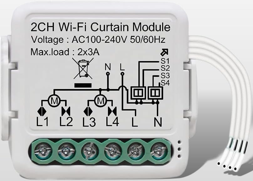 MINI SHUTTER DOUBLE (SMART RELAY) (Wifi)