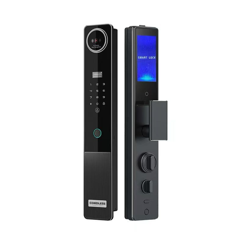 Door Lock CL-Sky (Black & Silver & Brown)