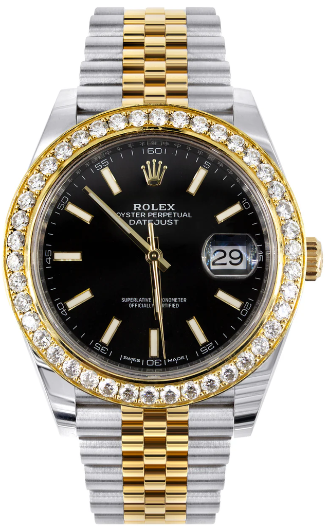 Rolex Datejust featuring a two-tone yellow gold and stainless steel -94