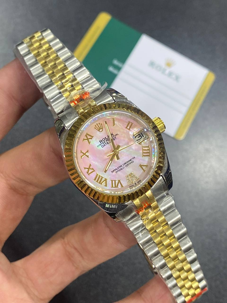  Rolex Lady-Datejust with a pink mother118