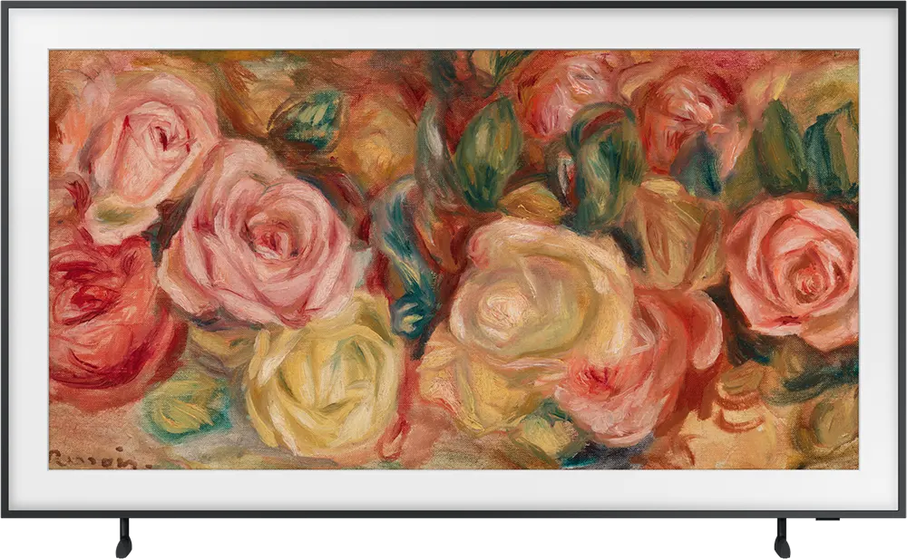 شاشة سامسونج سمارت فريم، 55 بوصة، ريسيفر داخلي، QLED، دقة 4K، موديل QA55LS03DAUXEG