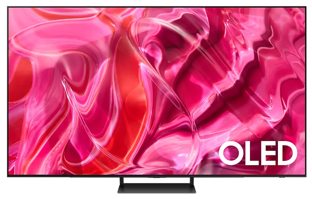 شاشة سامسونج سمارت، 55 بوصة، OLED، دقة 4K، رسيفر مدمج، QA55S90DAUXEG