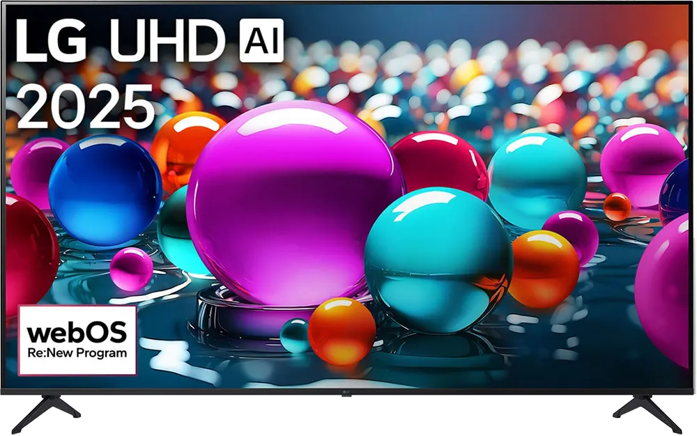 شاشة lg سمارت ، 75 بوصة ، دقة 4K UHD ، تقنية LED ، يدعم الذكاء الأصطناعي ، ريسيفر داخلي ، 75UA84006LB