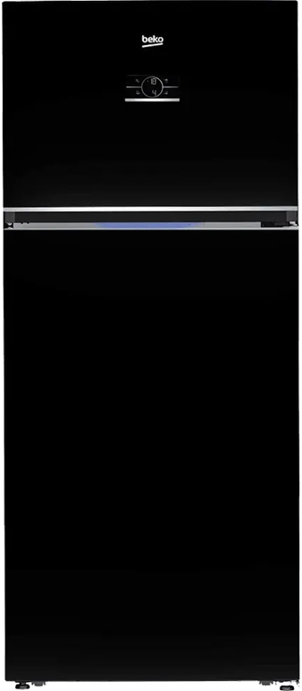 ثلاجة بيكو، نوفروست، 590 لتر، انفرتر، 2 باب، شاشة ديجيتال، أسود، B3RDNE590ZB