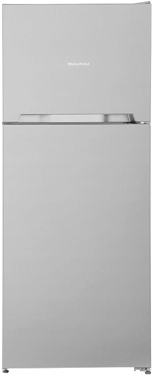 ثلاجة وايت بوينت نوفروست ، 420 لتر ، 2 باب ، انفرتر ، سيلفر ، WPR463VS