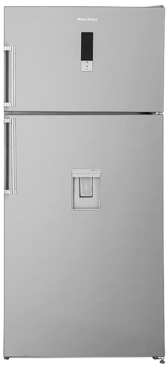 ثلاجة وايت بوينت نوفرست ، شاشة ديجيتال ، حنفية ، استانلس ستيل ، سيلفر ، WPR643DWDVX