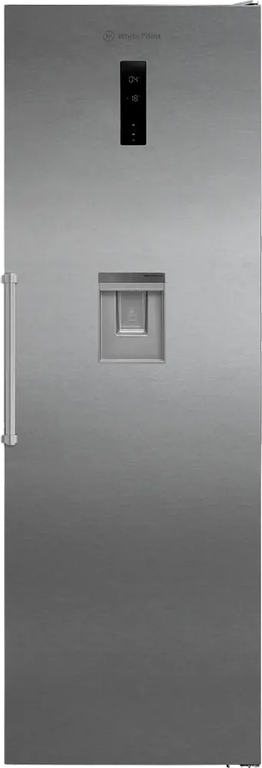 ثلاجة وايت بوينت نوفروست باب واحد، 380 لتر، شاشة ديجيتال، حنفية مياه، استانليس، WPR375DWDVX
