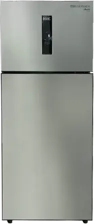 ثلاجة يونيون اير ديفروست ، 350 لتر ، 2 باب ، شاشة ديجيتال ، سيلفر ، RD-350VVA-DSH