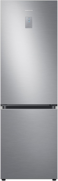 ثلاجه سامسونج كومبي نوفروست، ثلاجة بابين، 340 لتر، شاشة ديجيتال، انفرتر، سيلفر، RB34C671ES9-MR