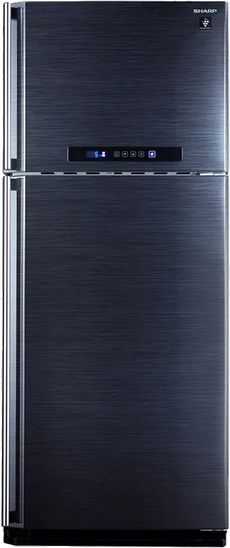 تلاجه شارب نوفروست، 396 لتر، 2 باب، شاشة ديجيتال، أسود، SJ-PC48A-BK