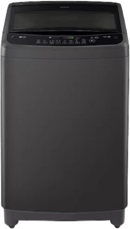 غسالة ال جي فوق اتوماتيك تحميل علوي 13 كيلو ، باب هيدروليك ، رمادي غامق ، T1366NEHG2