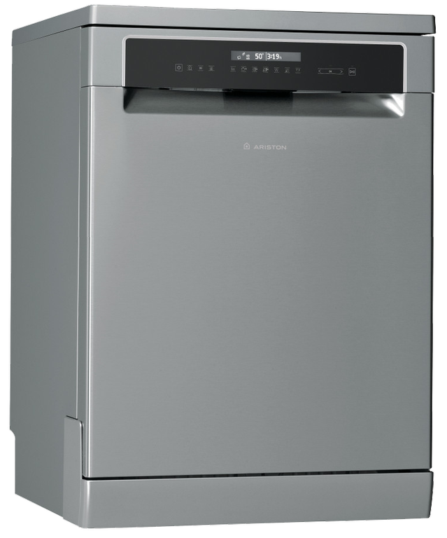 غسالة اطباق اريستون 15 فرد، 60 سم، 10 برامج، شاشة ديجيتال، انفرتر ، أنوكس، LFP5P31WLTX