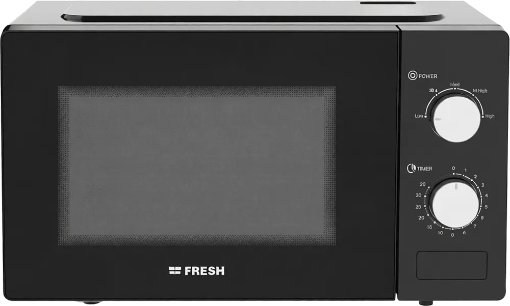 ميكروويف فريش سولو 25 لتر، 800 وات، لون أسود، موديل FMW-25MCP-BW