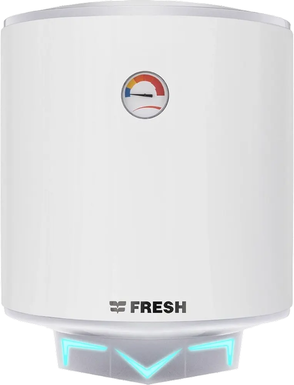 سخان مياه كهرباء فريش ريلاكس ليد، 30 لتر، مؤشر حرارة، حماية من التسخين الزائد، أبيض