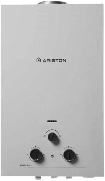 سخان مياه غاز اريستون، 10 لتر، غاز طبيعي، ادابتور، كود 4045016، SPEED EVO 10 NG ADPT