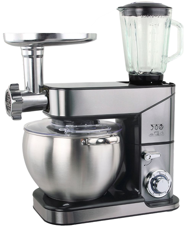 عجان بلاك اند وايت نيكل ، سعة 10 لتر ، 2000 وات ، 6 سرعات ، سيلفر ، SC-623C