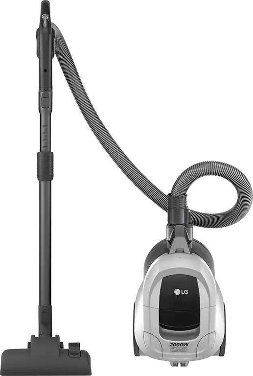 مكنسه ال جي، مكنسه كهربا، 2000 وات، فلتر هيبا، فضي، VC5420NHTS