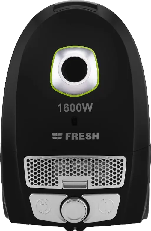 مكنسه فريش فاستر، مكنسه كهربا، 1600 وات، كيس أتربة 3.5 لتر، اسود*رمادى، كود FB-1600 - 20639