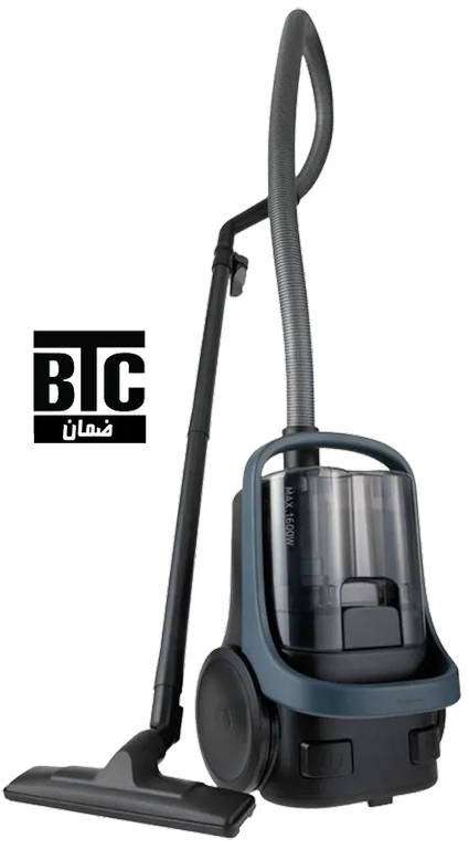 مكنسه باناسونيك ماليزى، مكنسه كهربا، مكنسه بدون كيس، 1600 وات، 2.2 لتر، أزرق، MC.CL601A، (بضمان بغداد BTC)