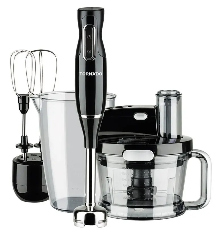 هاند بلندر تورنادو العربي 1000 وات مزود بسكينة استانلس ستيل THB-1000MKL