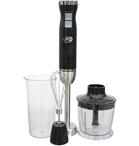 هاند بلندر بلاك اند وايت، 1200 وات، كبة 500 مللي، متعدد الوظائف، أسود، HB-1150