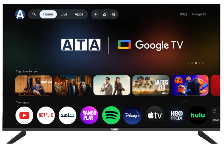 ATA55UOG - 4K UHD شاشة ايه تي ايه جوجل ٥٥ بوصة
