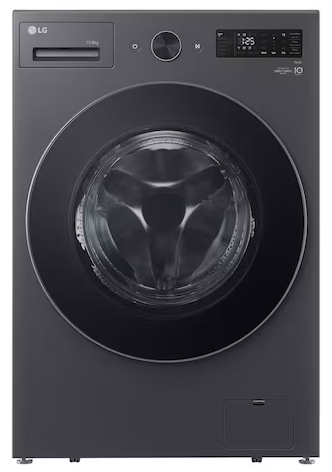 غسالة ال جي فول اوتوماتيك ، تحميل أمامي ، 15 كيلو - مجفف 8 كيلو ، شاشة ديجيتال ، سيلفر غامق ، F0Z6DRP24

