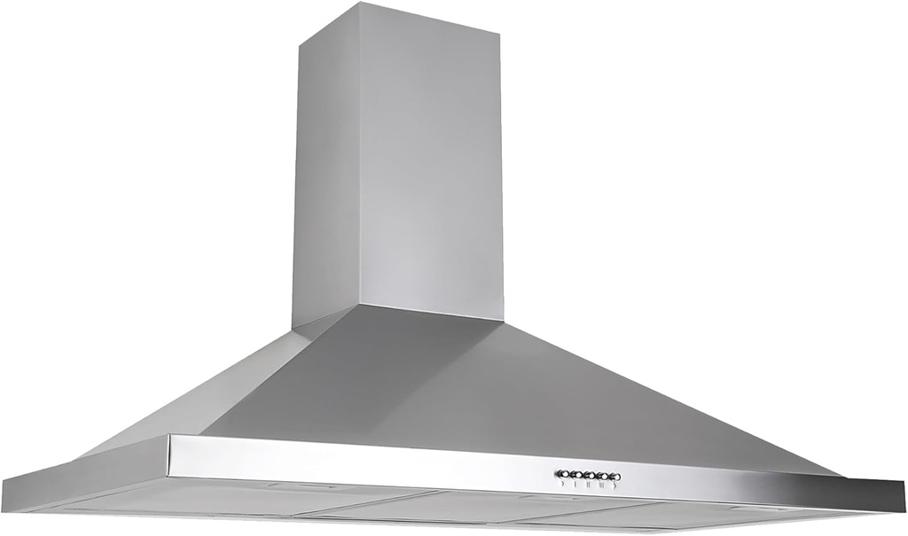 شفاط بلاك اند وايت بلت ان هرمي، 90 سم، 3 سرعات، سيلفر، CY.970
