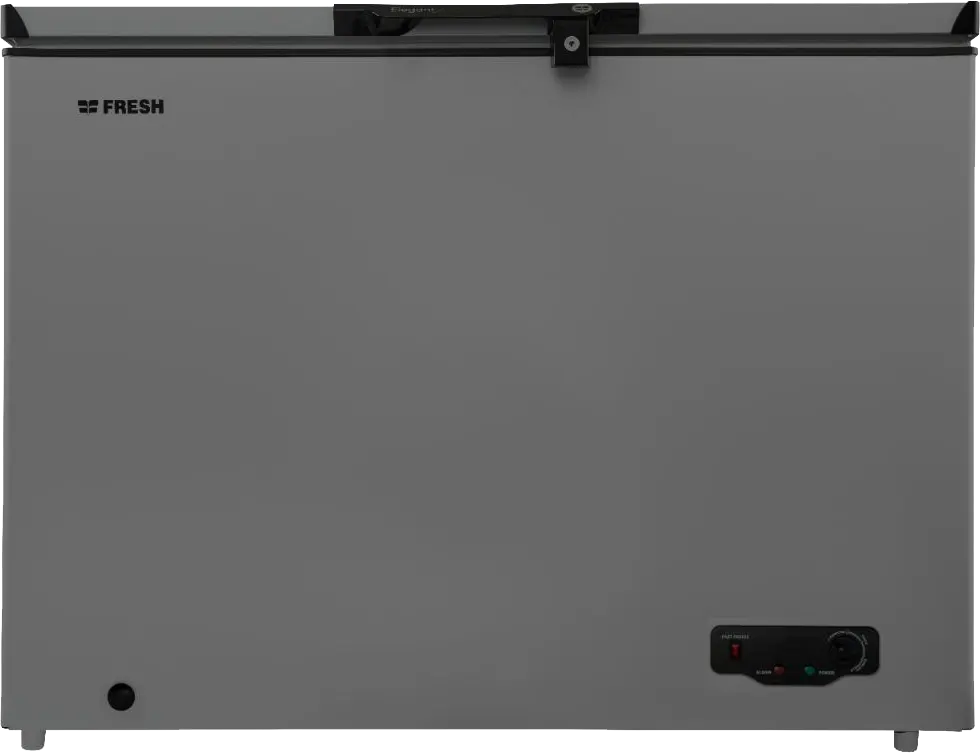 ديب فريزر فريش، فريزر أفقي، ديفروست، الومنيوم، فضي، FDF-270
