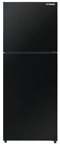 ثلاجة فريش نوفروست ، 397 لتر ، 2 باب ، خاصية التبريد السريع ، اسود ، (FLD) FNT-BS470BMB
