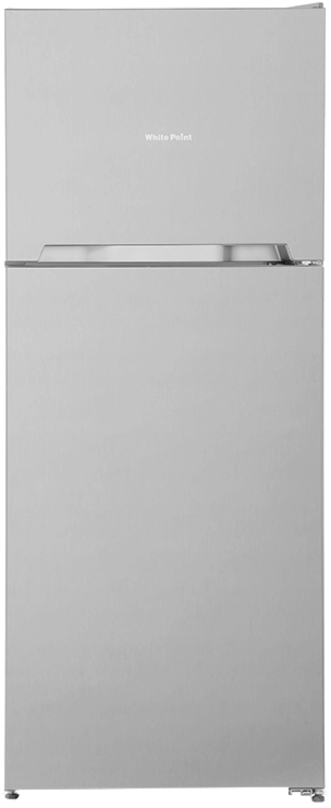ثلاجه وايت بوينت نوفروست، 420 لتر، 2 باب، انفرتر، سيلفر، WPR463VS
