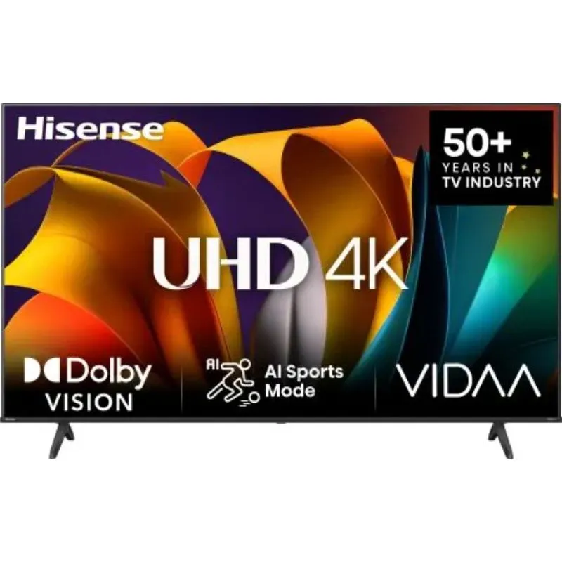 شاشه هايسينس سمارت ، 55 بوصه ، بدقة 4K ، من النوع LED ، موديل 55A6N
