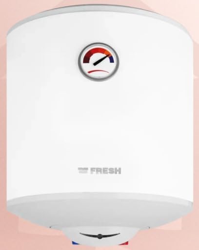 سخان مياه كهرباء فريش ريلاكس ليد، 30 لتر، مؤشر حرارة، حماية من التسخين الزائد، أبيض
