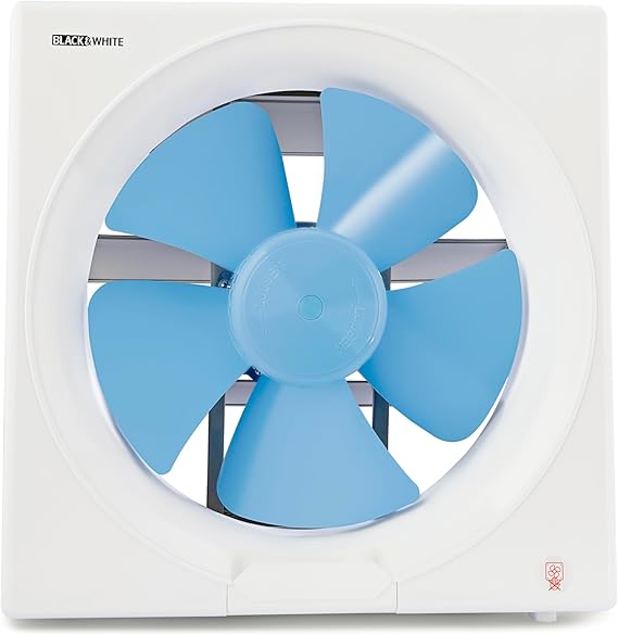 شفاط حائط مطبخ بلاك اند وايت، اطار 25*25 سم، قطر المروحة الداخلي 20 سم ،اتجاهين، بني، EF-20N
