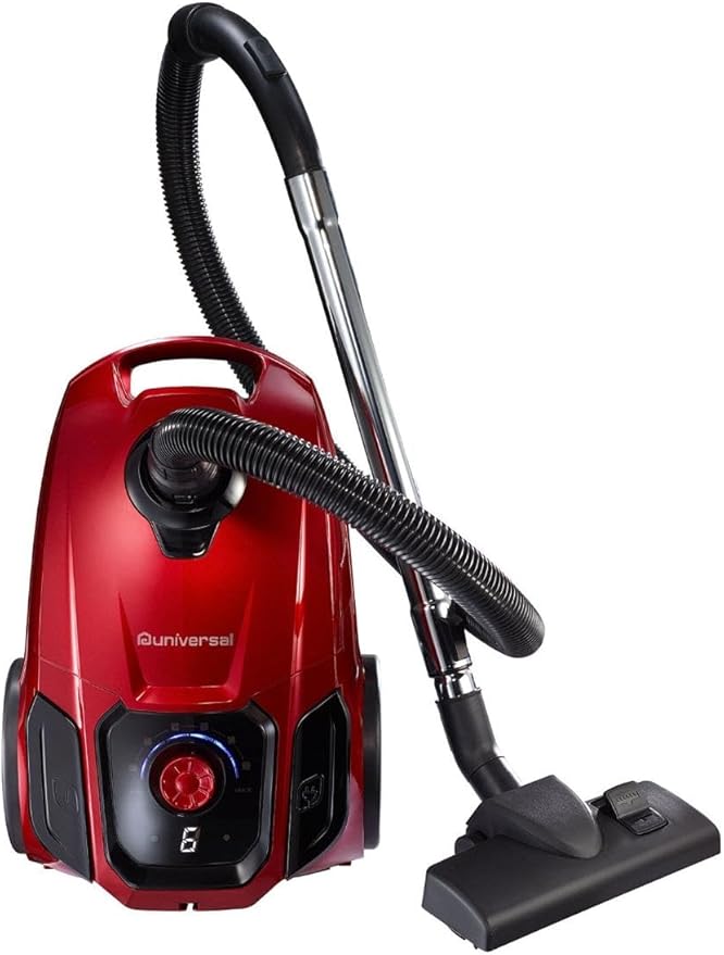 مكنسه يونيفرسال فودو، مكنسه كهربا، 1800 وات، 2 كيس أتربة 6 لتر، لون احمر، موديل، VCVD-18RD
