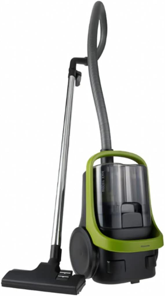 مكنسه باناسونيك، مكنسه كهربا، مكنسه بدون كيس، 1800 وات، حاوية 2.2 لتر، لون أخضر*أسود، MC.CL603G
