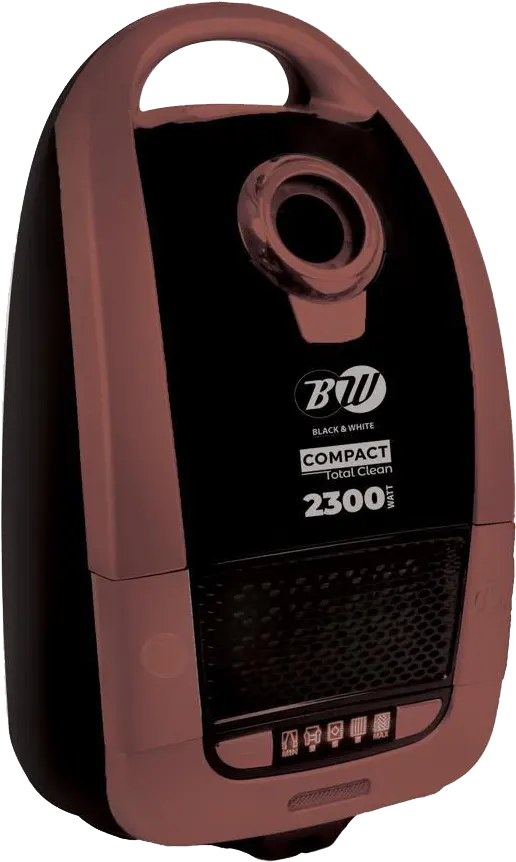 مكنسة كهربائية بلاك اند وايت، 2300 وات، كيس غبار 4 لتر، شاشة ديجيتال، فلتر هيبا، أسود، ER-79
