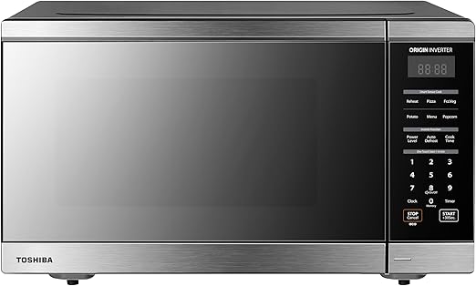 ميكروويف توشيبا سولو، 1200 وات، 45 لتر، انفرتر، ديجيتال، أسود، ML3-EM45PFI(MB) 
